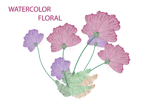 About Sweet Watercolor Flower Clipart: A Versatile Resource for Creative Projects