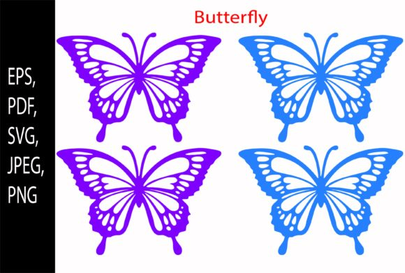 Colorful Butterfly Illustration for Creative Projects