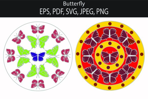 Discover the Art of Coloring Butterfly Mandala Design