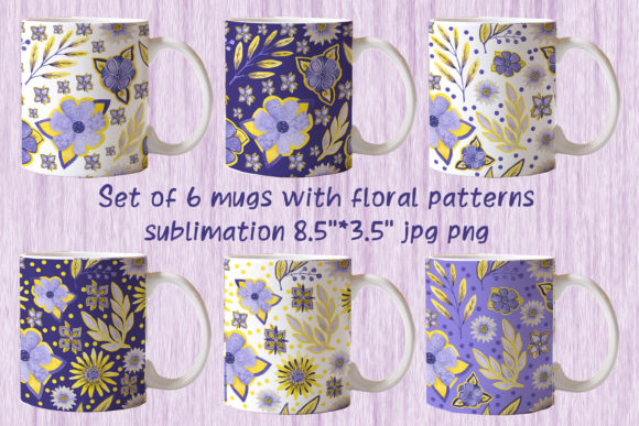 Discover the Beauty of Mugs with Flower Patterns Sublimation