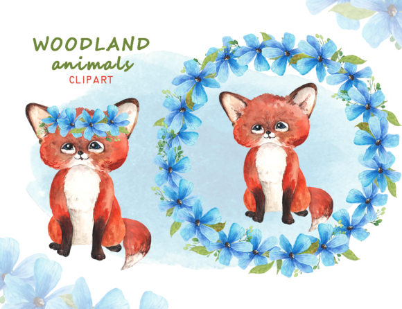 Explore the Charm of Woodland Animals Nursery Clipart PNG