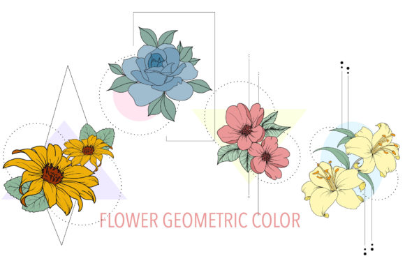 Exploring Flower Geometric Illustration: A Unique Blend of Art and Design