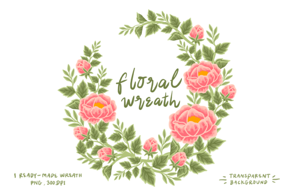 Exploring the Charm of Vintage Peach Peony Flower Wreaths