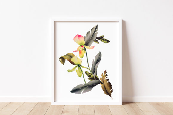 Orchid Flower Clip Art: A Versatile Design Asset